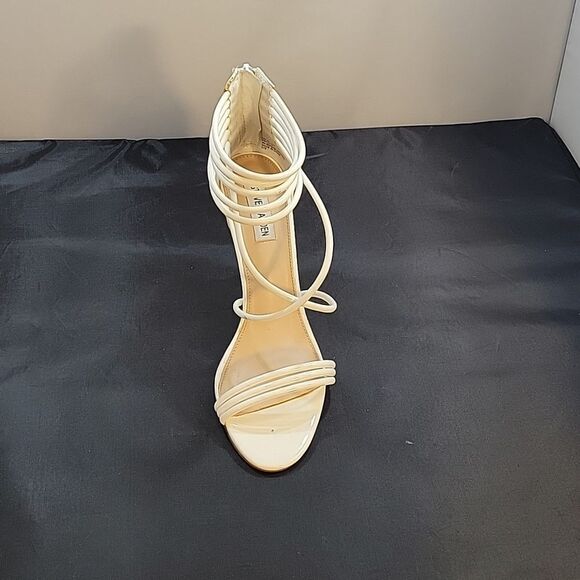 STEVE MADDEN MULTI-STRAP HIGH HEEL ROUND TOE SANDAL - Picture 13 of 15